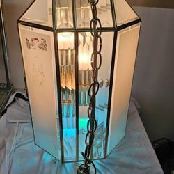 Glass Ceiling Lamp With Door