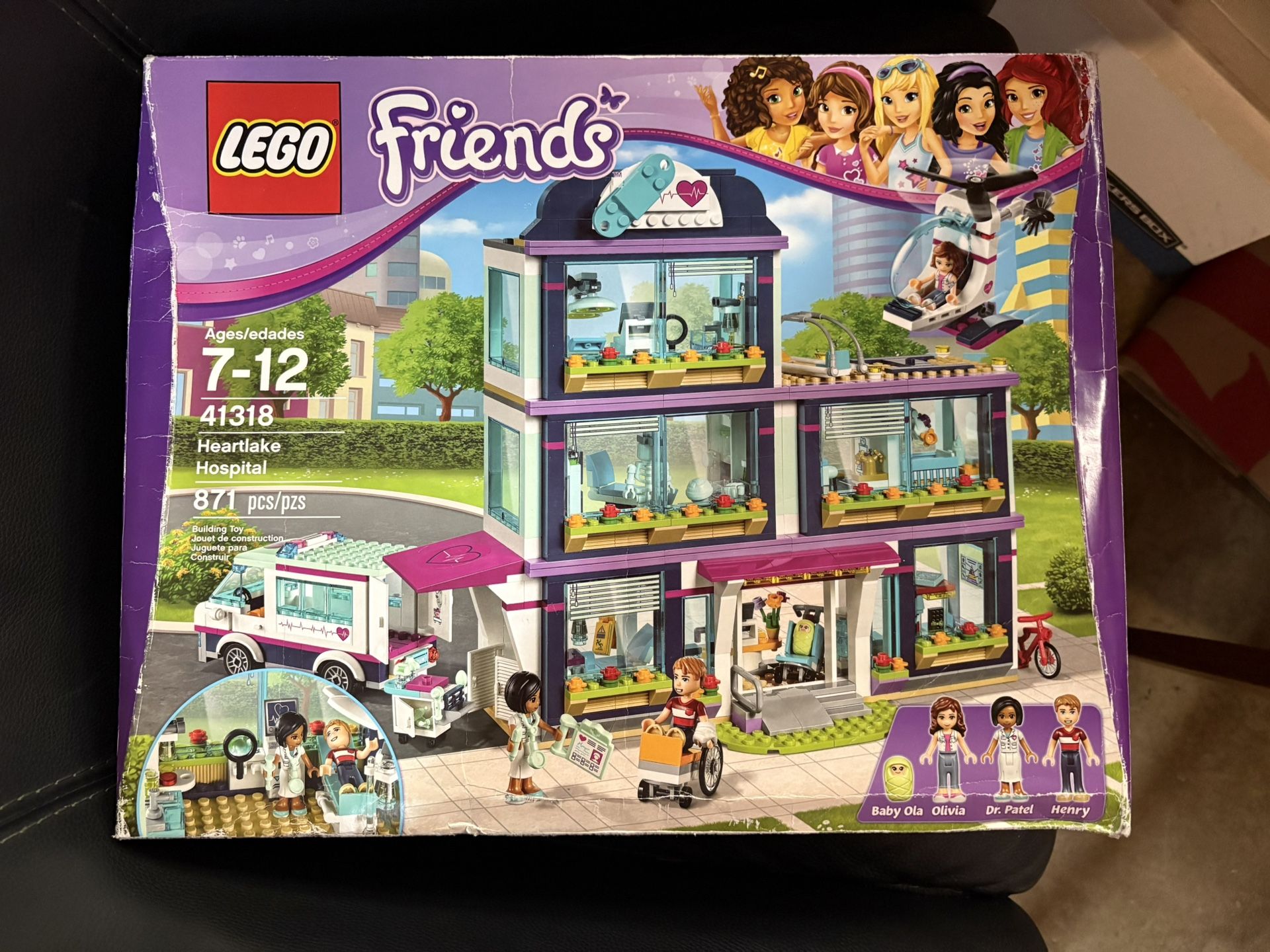 Lego 41318 Friends Heartlake Hospital Sealed!