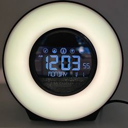 La Crosse C83117 Mood Light and Nature Sound Alarm Clock