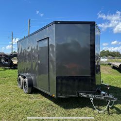 7x16 Enclosed Trailer