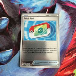 Poke Pad [Reverse Holo] #81 Pokemon TCG Perfect Order Mega Evolution 