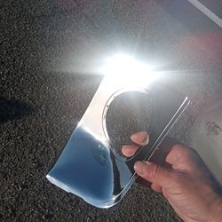 63 Impala Rear Corner Coves Triple Chrome Plated! 