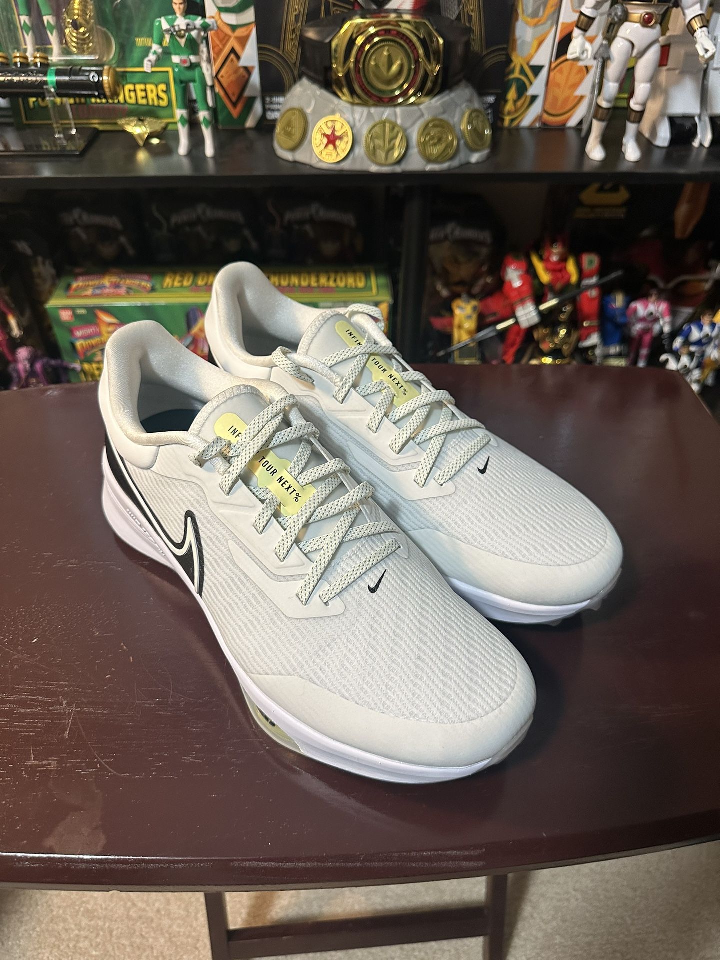 Nike Air Zoom Infinity Tour NEXT% Mens Size 11.5 White Grey Golf Shoe DC5221-113