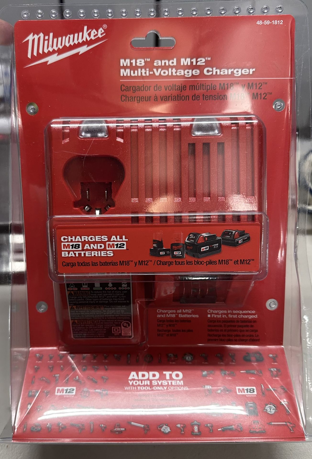 Milwaukee Multizone Charger M12 M18 NEW