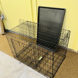 DOG CRATE LIKE NEW  36”x23”x25”h