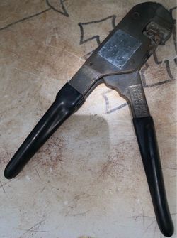 Clark Cable MS25037-1A Terminal Crimping Pliers (READ DESC)