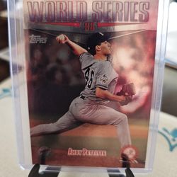 New York Yankees Andy Pettitte Baseball Cards Lot 