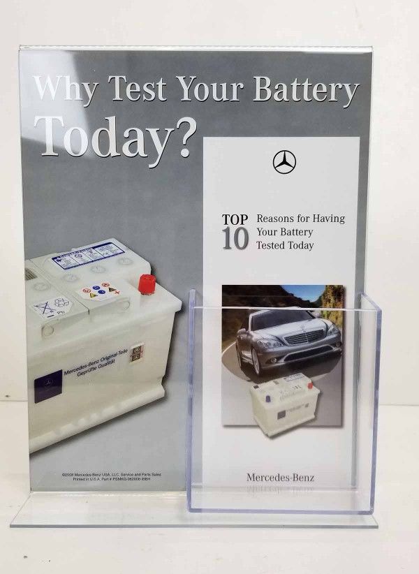 Clear Acrylic Holder Pocket Brochure Pamphlet Holder Pocket Display