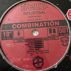 Freud industrial 10” 5/8” Arbor Blade