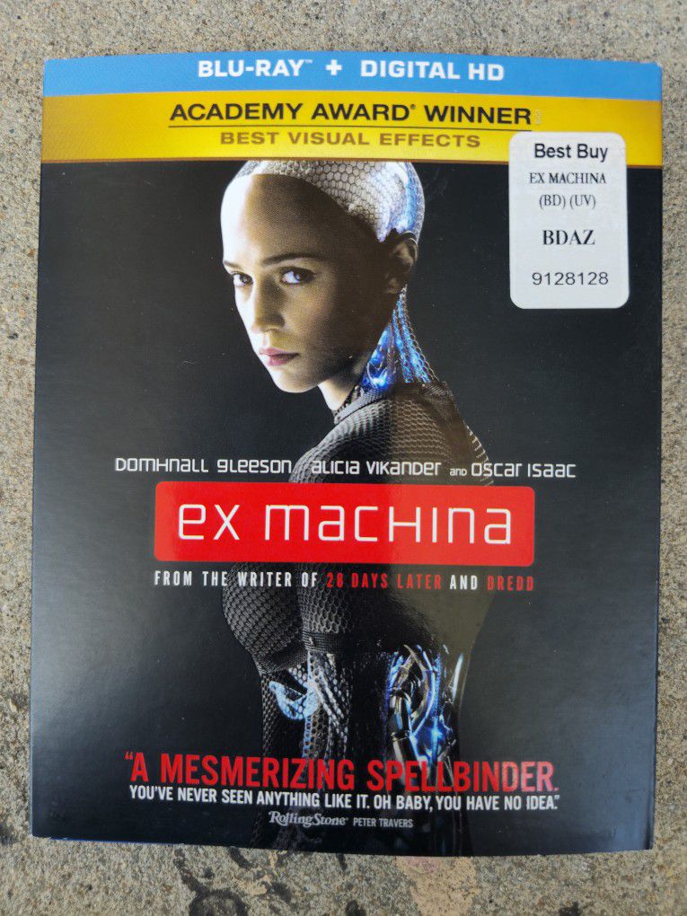 Ex Machina Blu-ray 