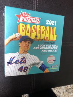 Brand New Sealed 2021 Topps Heritage Baseball For Sale!