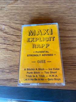 Maxi Explicit Rapp Ice Cube Too Short H.W.A. Geto Boys