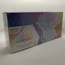 Pokemon Trading Card Prismatic Evolutions Super Premium Collection Box 