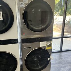 Open Box LG Laundry WashTower W/ Gas Dryer, Only $1249 W/ One Yr Warranty Included