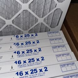 16x25x2 Air Filters