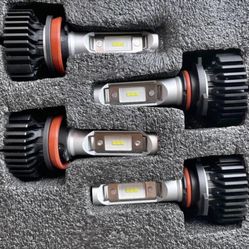 H11 And 9005 Led Headlight Combo $60 For Both Pairs