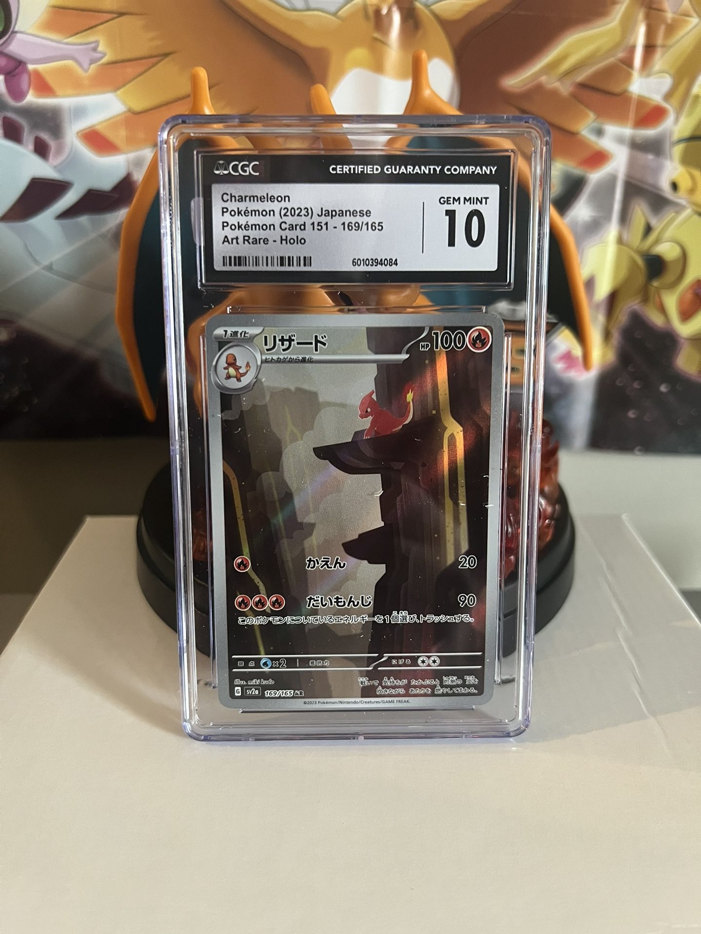 Pokemon TCG Charmeleon CGC Graded Gem-Mint 10