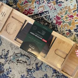 Bamboo Bathroom Bath Cubby