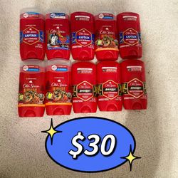Old spice deodorant Bundle