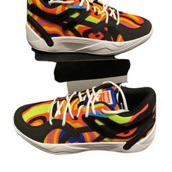 PUMA TRC Blaze Court Lava ocean dive-fiery coral size 11 style code 377396 01 multicolor