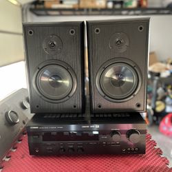 Receiver With Infinity Speakers 