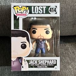 New, Funko Pop Lost Jack Shepard #414 Vinyl Figure Television