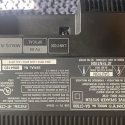 Sony HT-CT800 2.1 Channel Soundbar System w/ Subwoofer, Remote, HDMI, 420W