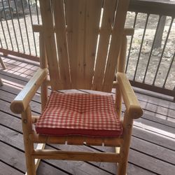 Leigh Country Wood Rocking Chairs (4)
