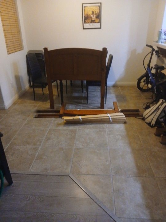 4 Piece Easy Setup Twin Bed Frame