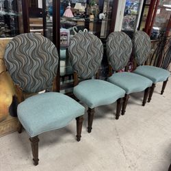 Set Of 4 Louis XVI-style medallion dining chairs - Great Condition 