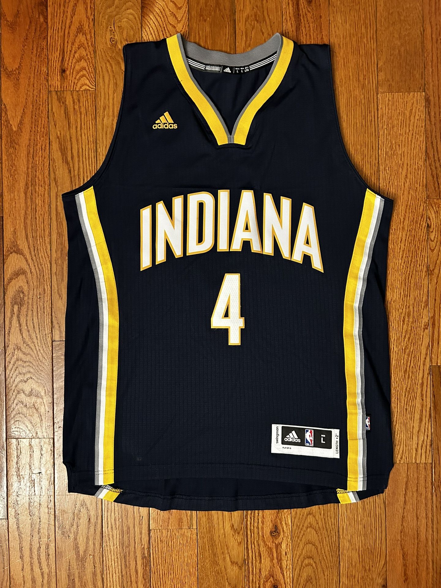 Victor Oladipo Indiana Pacers Adidas Swingman Jersey Sz Large