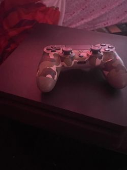 PS4 Slim w camo controller (working with prices)