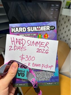 Hardsummer 2days 300