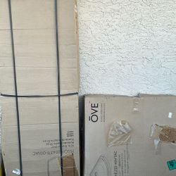 Corner Shower Kit Base & Doors New In Box!