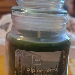 Alpine Forest Candle