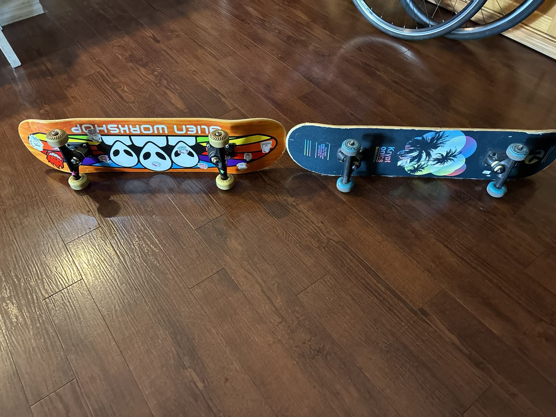 2  Skates Board.  One Is Brand New 
