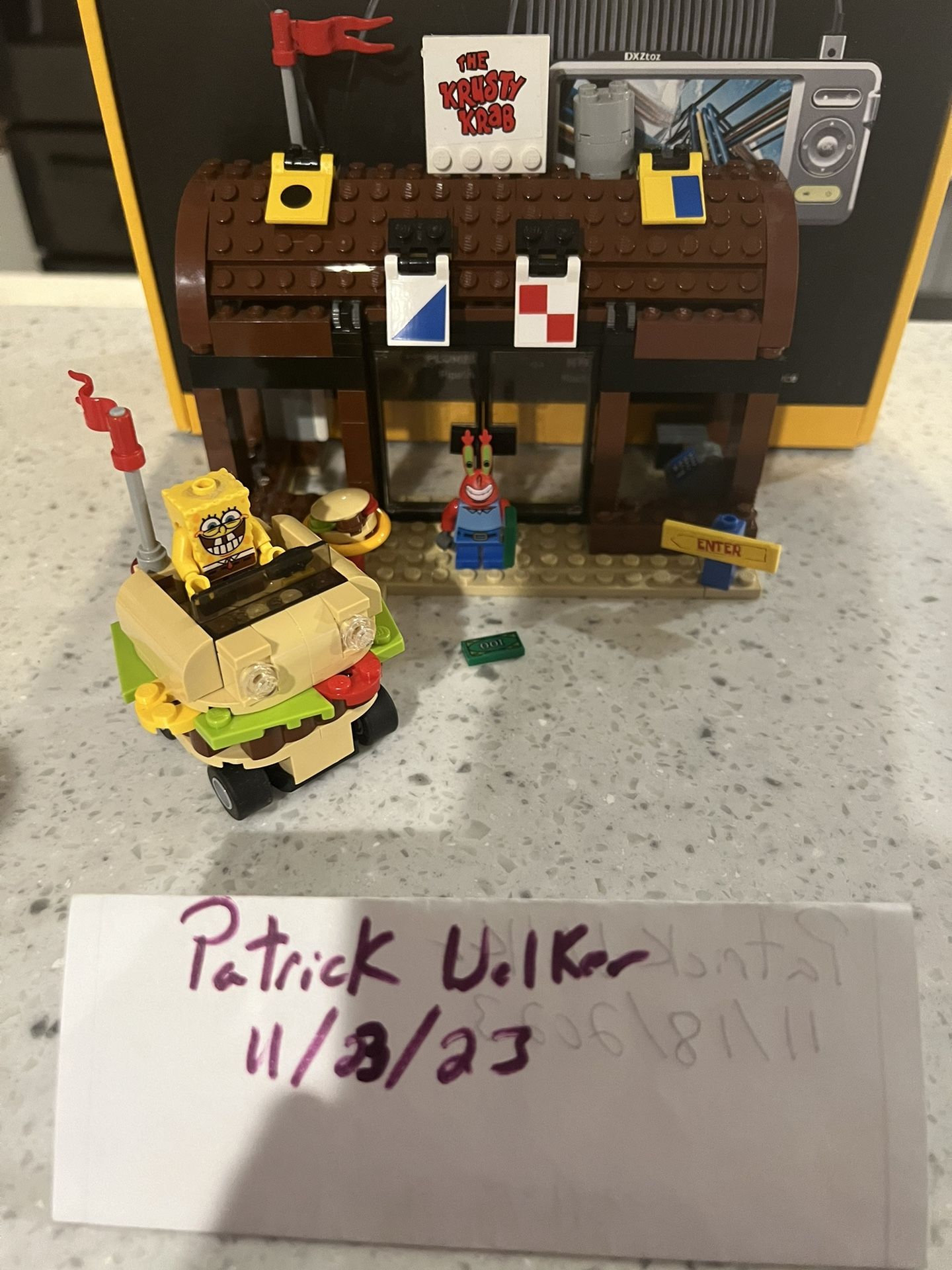3833 LEGO SpongeBob SquarePants Krusty Krab Adventures