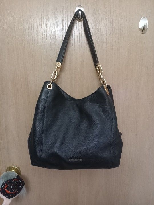 Michael kors fulton leather shoulder bag hotsell