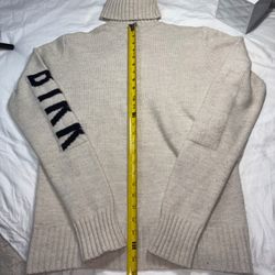 Bergsbikkem Wool Men’s Turtle Neck Pullover Sweater Men's Medium