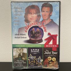 4 Movie Holiday Collection DVD NEW Chance Of Snow Our First Christmas Tree 2013