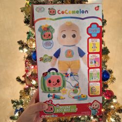 8-piece Interactive JJ Boo Boo Cocomelon Doll Amazon Exclusive 