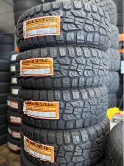 225/65/17 GROUND SPEED XT 4 NEW TIRES INSTALLED ✅ INSTALADAS ✅ WE DO COMPUTER ALIGMENT 🔥