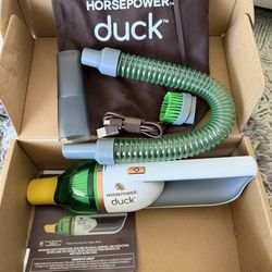 Horsepower Duck Compact Cordless Vacuum, Gold Edition, Ultra-Powerful