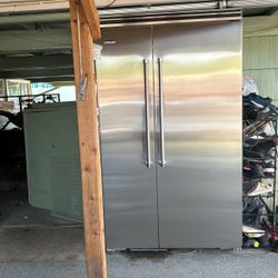 Viking 48”  Pro Side By Side Refrigerator 