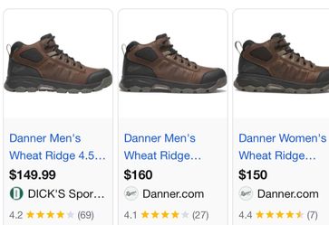 Danner Wheat Ridge Hiking Boots