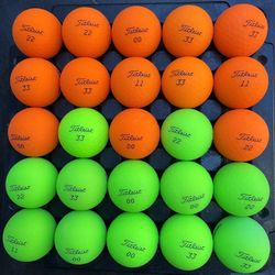 Golf Balls Velocity 