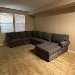 Living Spaces Sectional Couch