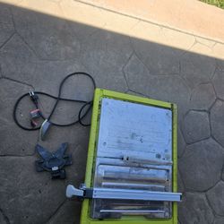 RYOBI 4.8 -Amps 7 in. Blade Corded Tabletop Wet Tile Saw