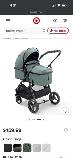 Mompush stroller.