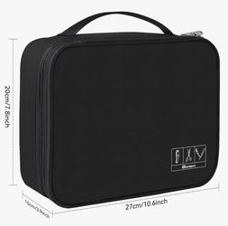 Barber's Dual-Layer Zippered Storage Case In Like New Condition